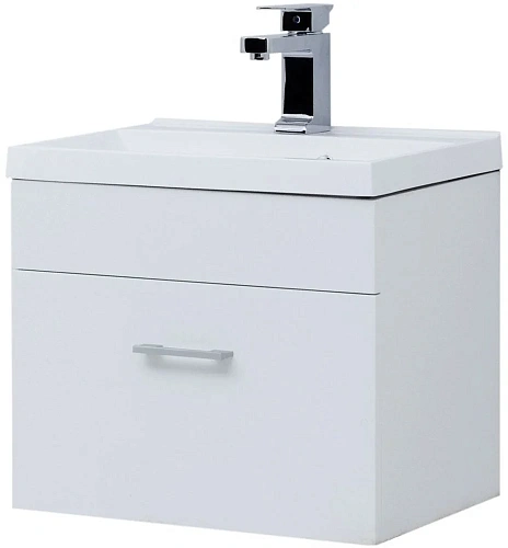 Тумба под раковину Aquanet Нота 50, цвет белый 00159138 Тумба под раковину Aquanet Нота 50, цвет белый 00159138