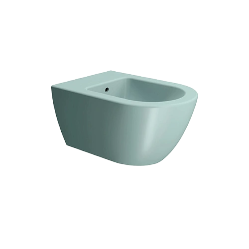 Биде подвесное GSI PURA голубой матовый (8865115) Биде подвесное GSI PURA голубой матовый (8865115)